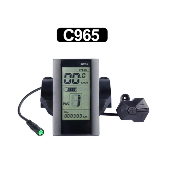 C965 LCD Display Meter For Bafang Ebike Mid Drive Motor Kit